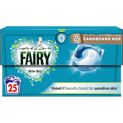 Fairy Non Bio Pods Sensitive 25 Wash