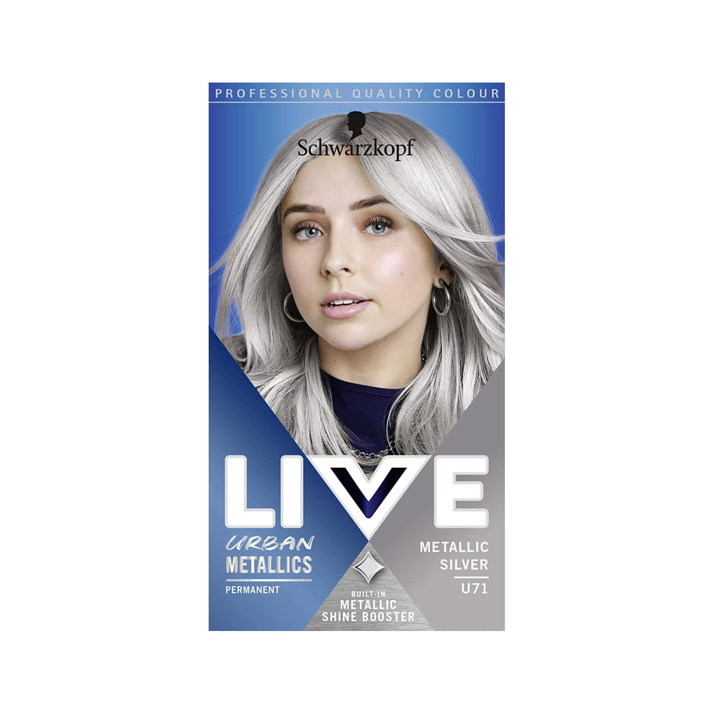 Schwarzkopf Live Urban Metallics Metallic Silver U71