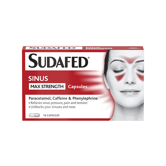 Sudafed Gsl Sinus Max Strength Capsules