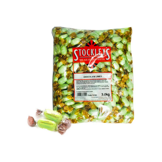 Stockley's Wrapped Chocolate Limes 3kg