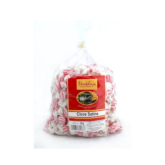 Stockley's Wrapped Hard Sweet Clove Satins 3kg