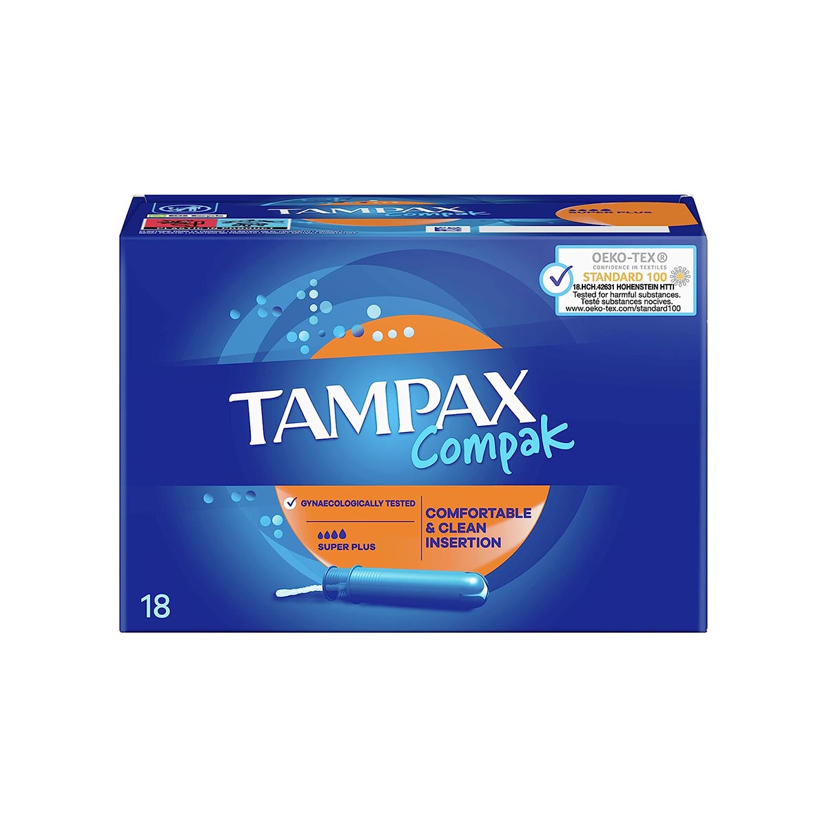 Tampax Compak Super Plus Applicator Tampons