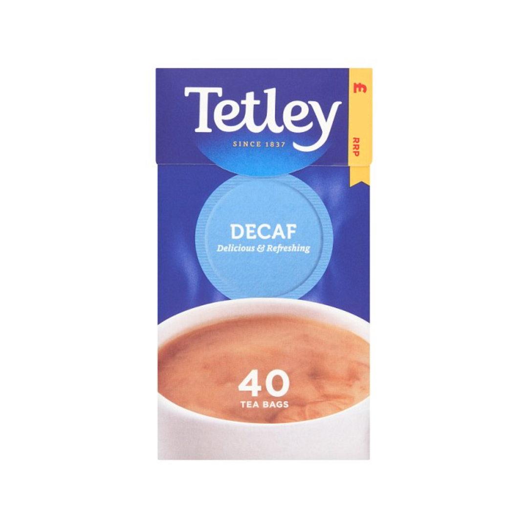 Tetley Decaf Tea Bags 2.19 40S