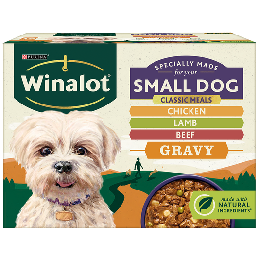 Winalot Dog Food Pouches Small Dog Mixed In Gravy