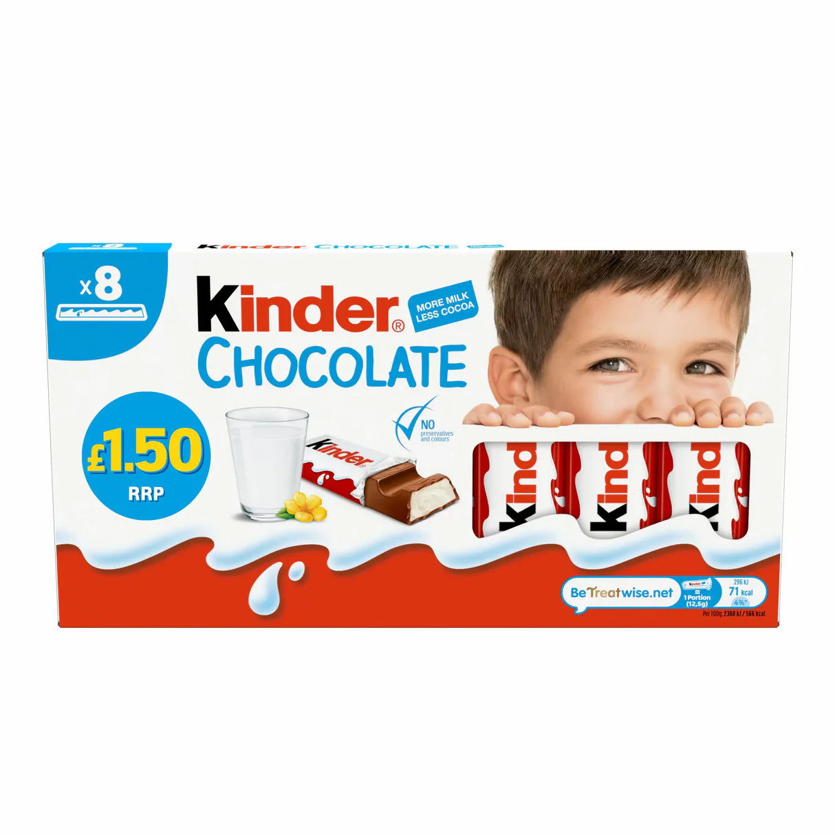 Kinder Chocolate Pm1.50 100G