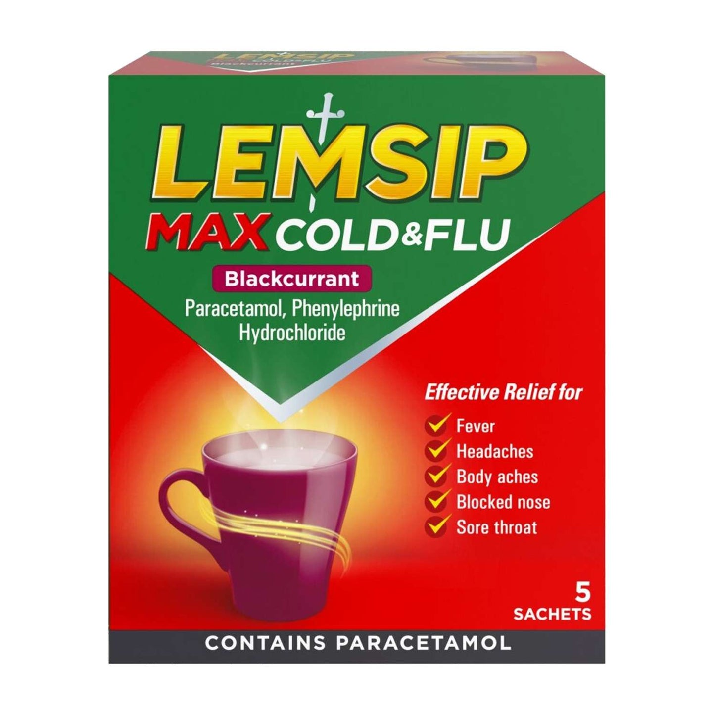 Lemsip Gsl Max Blackcurrant