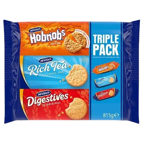 Mcvities Triple Pack Biscuits