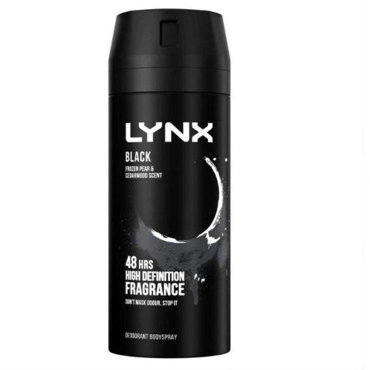 Lynx Bodyspray Black