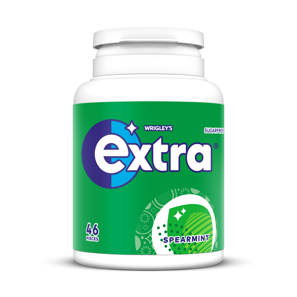 Extra Spearmint Sugar Free Gum Bottle Pm2.25 46 Pce*