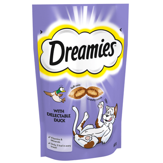 Dreamies Cat Treats With Duck