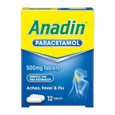 Anadin Gsl Paracetamol 12S (12)