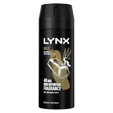 Lynx Body Spray Gold