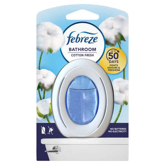 Febreze Bathroom Air Freshener Cotton 8X1Ct