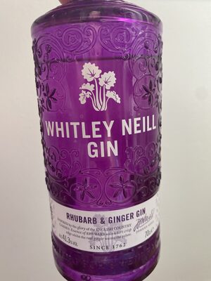 Jj Whitley Neill Dst Rhubarb Gin 41.3%