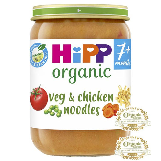 Hipp Organic Veg With Noodles & Chicken 7Mths