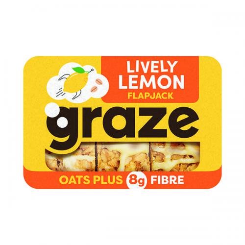 Graze Lively Lemon Flapjack