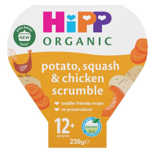 Hipp Organic Potato PumPKin Chicken Scrumble 1-3 Years