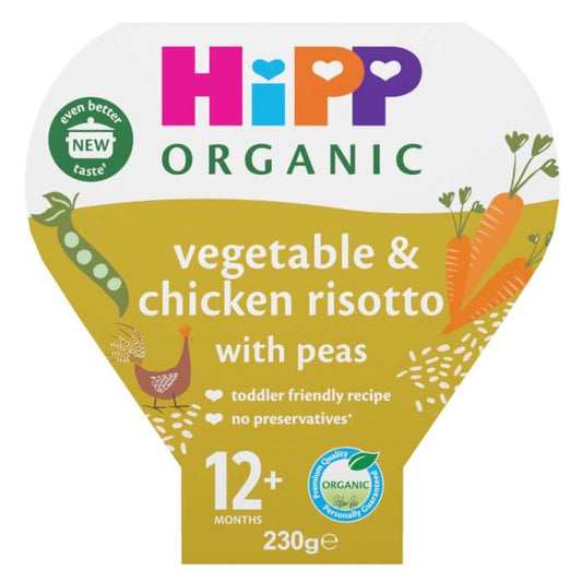 Hipp Organic Vegetable & Chicken Rissotto 1-3 Years