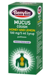 Benylin Gsl Mucus Cough Honey & Lemon