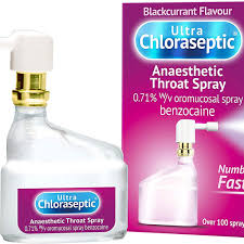 Ultra Gsl Chloraseptic Blackcurrant Flavour