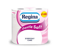 Regina Gentle Soft Toilet Tissue £1.95 4PK