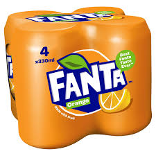 Fanta Orange 4PK