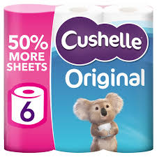 Cushelle Original 50% Longer 6 Roll