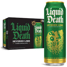 Liquid Death Sparkling Severed Lime