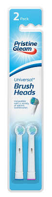 Pristine Gleam Power Toothbrush Heads