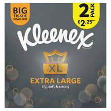 Kleenex Tissues Xl Compact Pm2.25 2PK