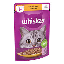 Whiskas 1+ Cat Pouch Chicken Jelly