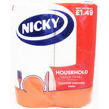 Nicky Household Kitchen Roll Pm1.49