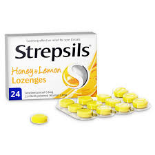 Strepsil Gsl Honey & Lemon Lozenges