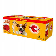 Pedigree Dog Pouches In Jelly Mega Pack