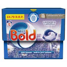 Bold All In 1 Pods Washing Liquid Capules Lavender & Camomile Pm4.79