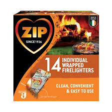 Zip Firelighters Individually Wrapped