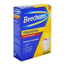 Beechams Gsl Cold & Flu Blackcurrant