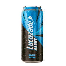 Lucozade Alert Blue Rush