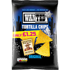 Wanted Tortilla Chips Salted Pm1.25