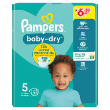 Pampers Baby Dry Size 5 Pm 6.49 23S