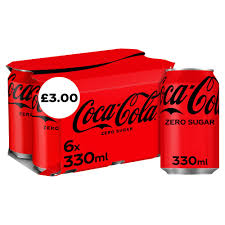 Coca Cola Zero 6PK Pm3.00 330Ml