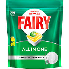 Fairy All In One Lemon Auto Dishwashing Tablet