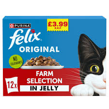 Felix Original Meaty Selection In Jelly Pm3.99 12X85G