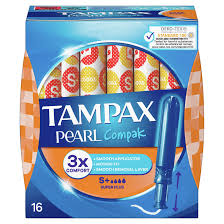 Tampax Compak Pearl Super Plus