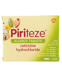 Piriteze Gsl Allergy Tabs