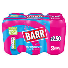 Barr Bubblegum Pm2.50 6PK 330Ml