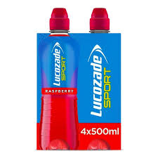 Lucozade Sport Raspberry 4PK