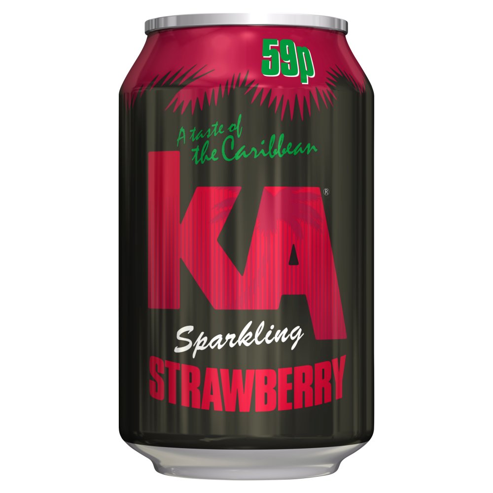 Ka Sparkling Strawberry 330Ml Pm65P