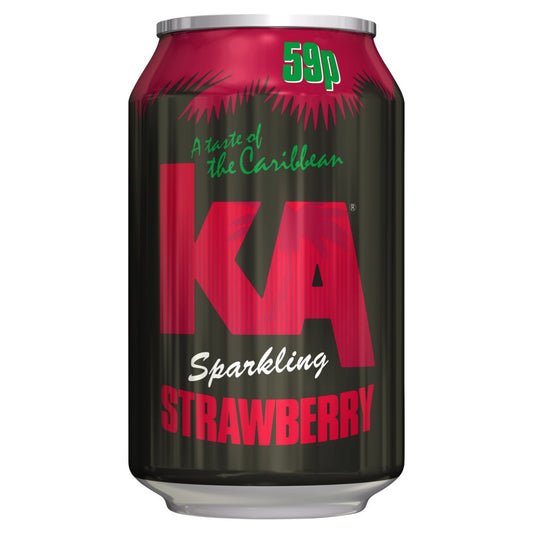 Ka Sparkling Strawberry 330Ml Pm65P