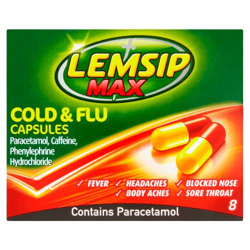 Lemsip Gsl Max Strength Caps